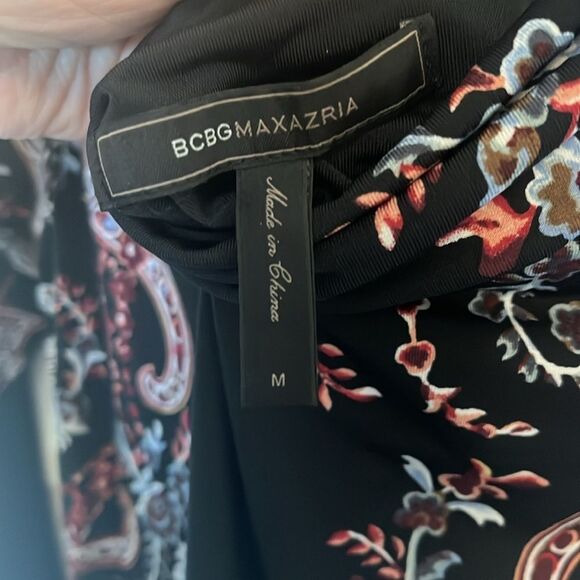 BCBGMaxAzria Shelbi dress, M, black multi, NWT - Picture 6 of 8
